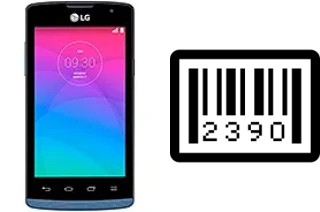 How to find the serial number on LG Joy