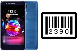 How to find the serial number on LG K10 (2018)