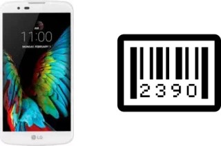 How to find the serial number on LG K10 LTE