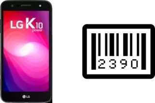 How to find the serial number on LG K10 Power