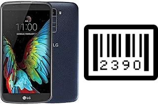 How to find the serial number on LG K10