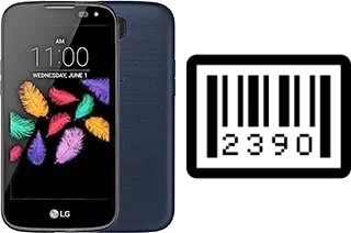 How to find the serial number on LG K3