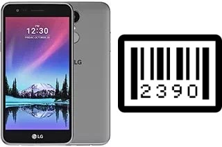 How to find the serial number on LG K4 (2017)