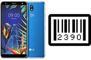 How to find the serial number on LG K40