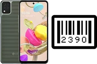 How to find the serial number on LG K42