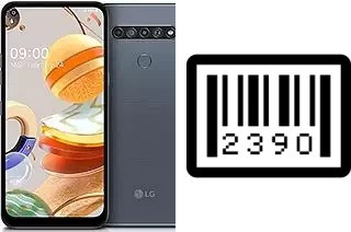 How to find the serial number on LG K61