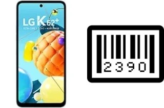 How to find the serial number on LG K62+