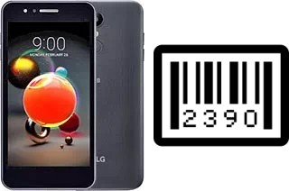 How to find the serial number on LG K8 (2018)