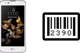 How to find the serial number on LG K8 4G