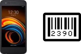 How to find the serial number on LG K8S