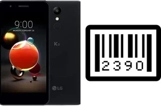 How to find the serial number on LG K9