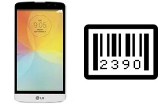 How to find the serial number on LG L Bello