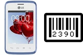 How to find the serial number on LG L20