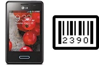 How to find the serial number on LG Optimus L3 II E430