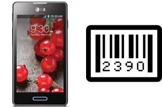 How to find the serial number on LG Optimus L5 II E460