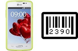 How to find the serial number on LG L50