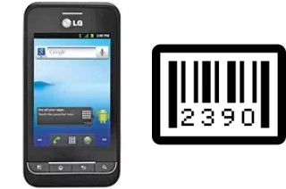 How to find the serial number on LG Optimus 2 AS680