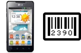 How to find the serial number on LG Optimus 3D Max P720