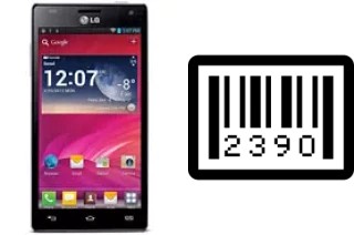 How to find the serial number on LG Optimus 4X HD P880