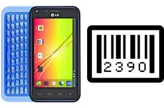 How to find the serial number on LG Optimus F3Q