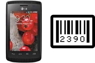 How to find the serial number on LG Optimus L1 II E410