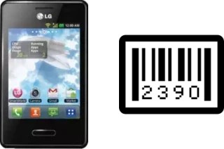 How to find the serial number on LG Optimus L3 II