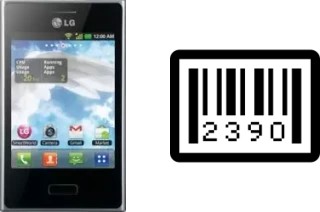 How to find the serial number on LG Optimus L3