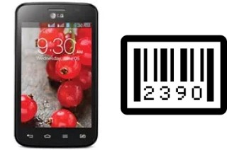 How to find the serial number on LG Optimus L4 II Dual E445