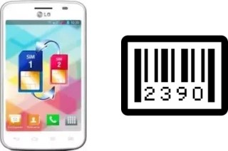 How to find the serial number on LG Optimus L4 II Dual