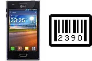 How to find the serial number on LG Optimus L5 E610