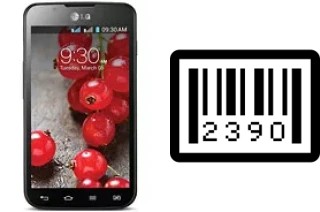 How to find the serial number on LG Optimus L7 II Dual P715