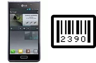 How to find the serial number on LG Optimus L7 P700