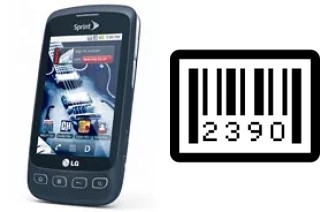 How to find the serial number on LG Optimus S