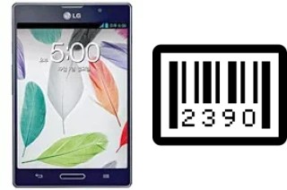 How to find the serial number on LG Optimus Vu II F200