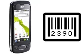 How to find the serial number on LG Optimus One P500