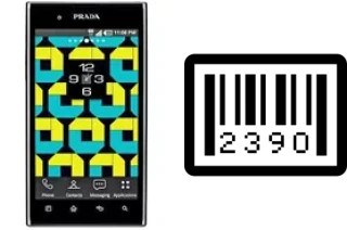 How to find the serial number on LG Prada 3.0