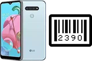 How to find the serial number on LG Q51