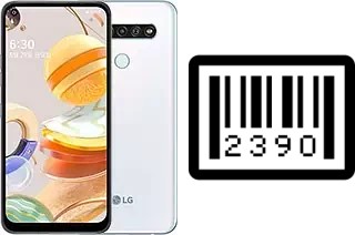 How to find the serial number on LG Q61