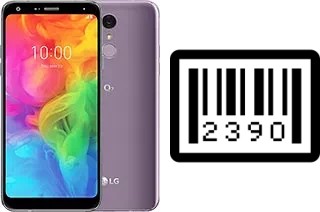 How to find the serial number on LG Q7