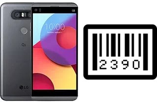 How to find the serial number on LG Q8 (2017)