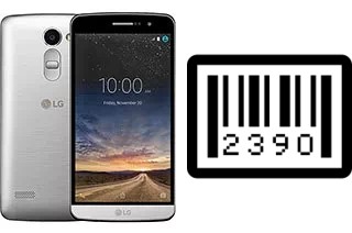 How to find the serial number on LG Ray