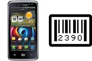 How to find the serial number on LG Spectrum VS920