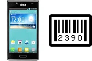 How to find the serial number on LG Splendor US730