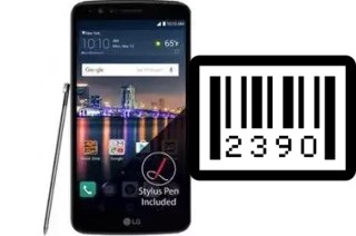 How to find the serial number on LG Stylo 3