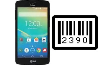 How to find the serial number on LG Transpyre