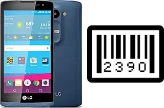 How to find the serial number on LG Tribute 2