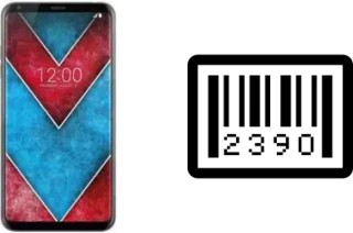 How to find the serial number on LG V30+