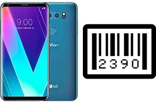 How to find the serial number on LG V30S ThinQ