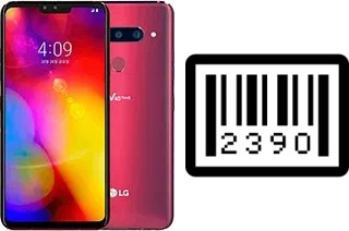 How to find the serial number on LG V40 ThinQ