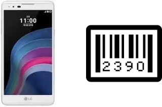 How to find the serial number on LG X Fast